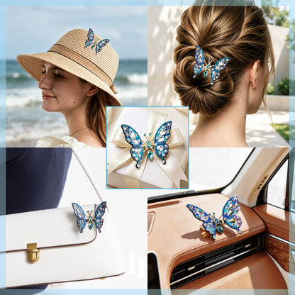 🦋 Sparkling Butterfly Charm – A Touch of Magic in Every Move