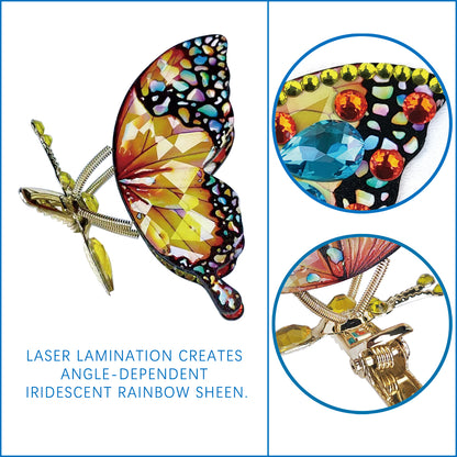 🦋 Sparkling Butterfly Charm – A Touch of Magic in Every Move